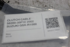 CLUTCH CABLE 58200-35F10 2002 SUZUKI GSX-R1000