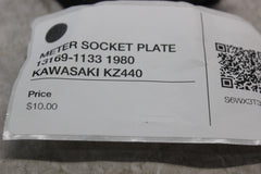 METER SOCKET PLATE 13169-1133 1980 KAWASAKI KZ440