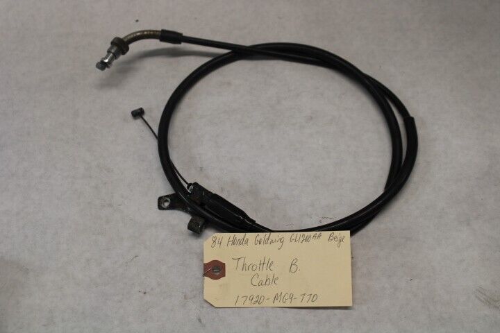 Throttle Cable B 17920-MG9-770 1984 Honda Goldwing GL1200A