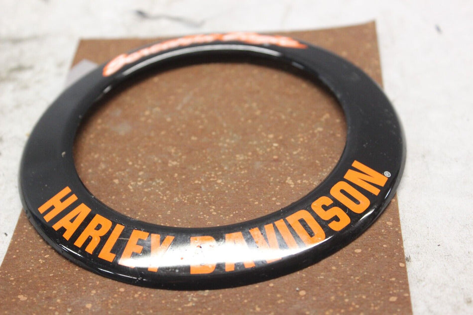 29503-07 SCREAMIN EAGLE AIR CLEANER COVER INSERT HARLEY DAVIDSON ORANGE