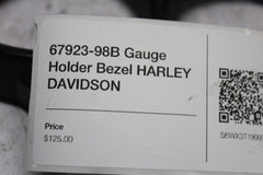 67923-98B Gauge Holder Bezel HARLEY DAVIDSON
