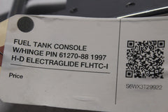 FUEL TANK CONSOLE W/HINGE PIN 61270-88A 1997 H-D ELECTRAGLIDE FLHTC-I