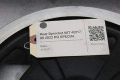 Rear Sprocket 68T 40217-09 2022 RG SPECIAL