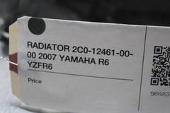 RADIATOR 2C0-12461-00-00 2007 YAMAHA R6 YZFR6