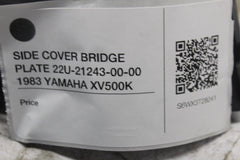 SIDE COVER BRIDGE PLATE 22U-21243-00-00  1983 YAMAHA XV500K