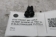 4132 FRONT MC HALF-CLAMP SCREW (2) 1997 H-D ELECTRAGLIDE FLHTC-I