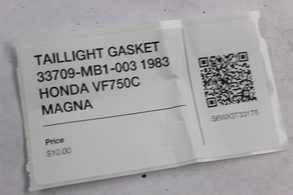 TAILLIGHT GASKET 33709-MB1-003 1983 HONDA VF750C MAGNA