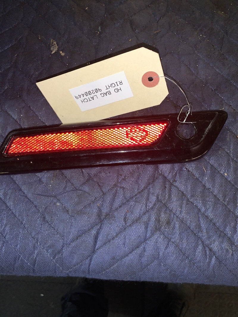 Harley OEM 2014-19 Touring 90200449 RIGHT Saddlebag Luggage Latch Hinge Trim