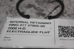 INTERNAL RETAINING RING #17 37905-00 2008 H-D ELECTRAGLIDE FLHT