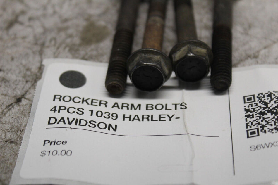 ROCKER ARM BOLTS 4PCS 1039 HARLEY-DAVIDSON