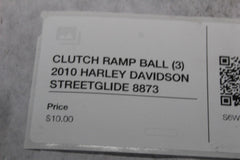 CLUTCH RAMP BALL (3) 2010 HARLEY DAVIDSON STREETGLIDE 8873