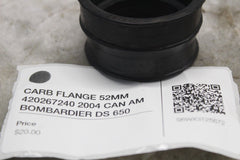CARB FLANGE 52MM 420267240 2004 CAN AM BOMBARDIER DS 650