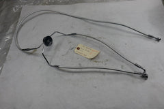 Magnum Shielding 39" Sterling Chromite Dual Front Brakeline 06 Harley Roadglide