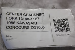 CENTER GEARSHIFT FORK 13140-1127 1986 KAWASAKI CONCOURS ZG1000