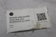 ROCKER ARM SCREW 3PCS 3849 2016 SPORTSTER XL1200X