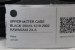 UPPER METER CASE BLACK 25023-1219 2002 KAWASAKI ZX-6