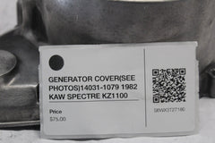 GENERATOR COVER (SEE PHOTOS) 14031-1079 1982 KAW SPECTRE KZ1100