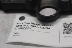 Fork Top Bridge #53300-MAL-600 1997 HONDA CBR600F3