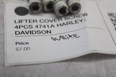 LIFTER COVER SCREW 4PCS 4741A HARLEY-DAVIDSON