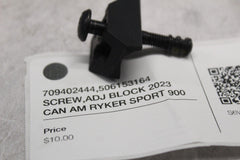 709402444,506153164 SCREW,ADJ BLOCK 2023 CAN AM RYKER SPORT 900 ACE