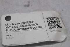 Clutch Bearing 09263-35017 (35x40x35.8) 2000 SUZUKI INTRUDER VL1500