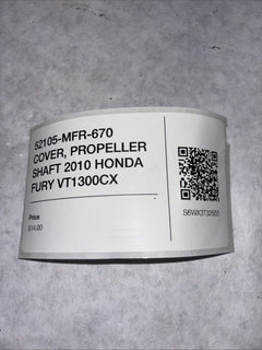 52105-MFR-670 COVER, PROPELLER SHAFT 2010 HONDA FURY VT1300CX