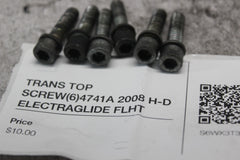 TRANS TOP SCREW (6) 4741A 2008 H-D ELECTRAGLIDE FLHT