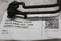 REAR FRAME HOOK 80128-MM5-000  1988 HONDA CBR1000F