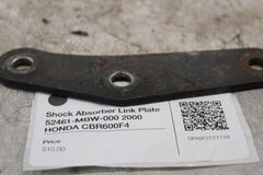 Shock Absorber Link Plate 52461-MBW-000 2000 HONDA CBR600F4