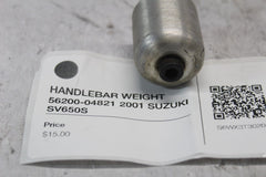 HANDLEBAR WEIGHT 56200-04821 2001 SUZUKI SV650S