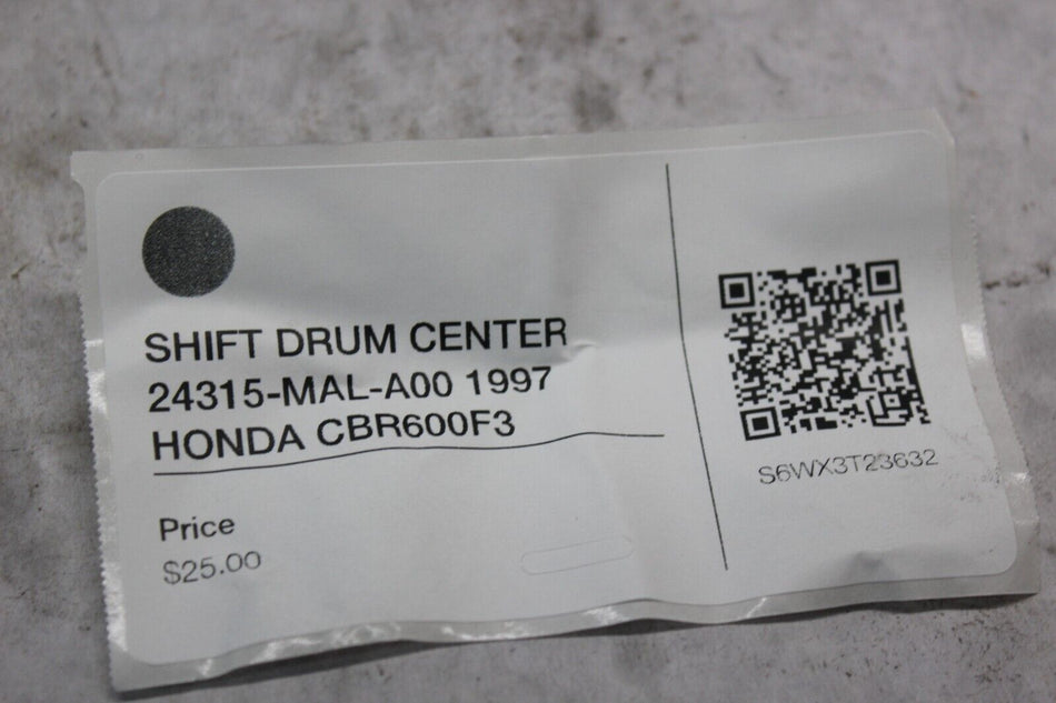 SHIFT DRUM CENTER 24315-MAL-A00 1997 HONDA CBR600F3