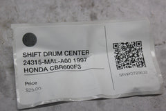 SHIFT DRUM CENTER 24315-MAL-A00 1997 HONDA CBR600F3