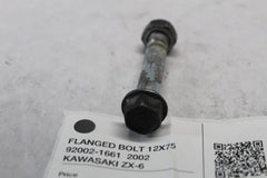 FLANGED BOLT 12X75 92002-1661 2002 KAWASAKI ZX-6