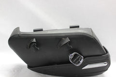 91139-09 LEATHER SADDLEBAG BASKET WEAVE LEFT HARLEY DAVIDSON