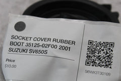 SOCKET COVER RUBBER BOOT 35125-02F00 2001 SUZUKI SV650S