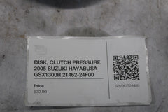 DISK, CLUTCH PRESSURE 2005 SUZUKI HAYABUSA GSX1300R 21462-24F00