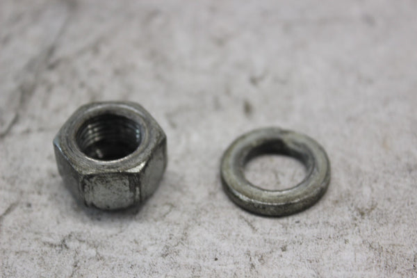 FRONT AXLE NUT 7956,LOCKWASHER 7068 2000 H-D ELECTRAGLIDE FLHT