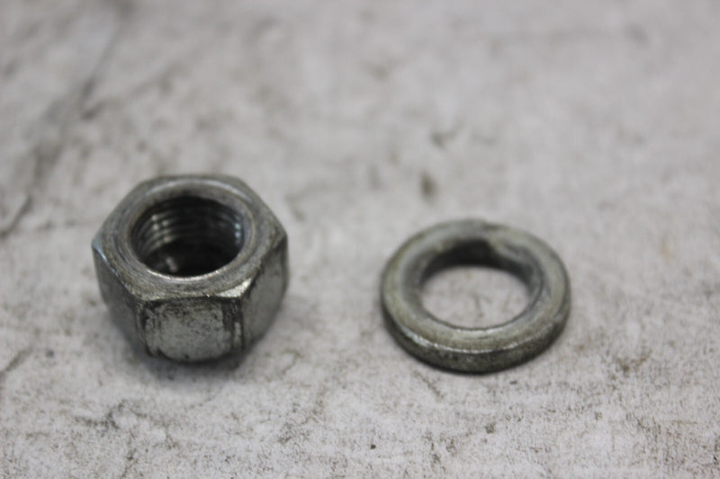 FRONT AXLE NUT 7956,LOCKWASHER 7068 2000 H-D ELECTRAGLIDE FLHT