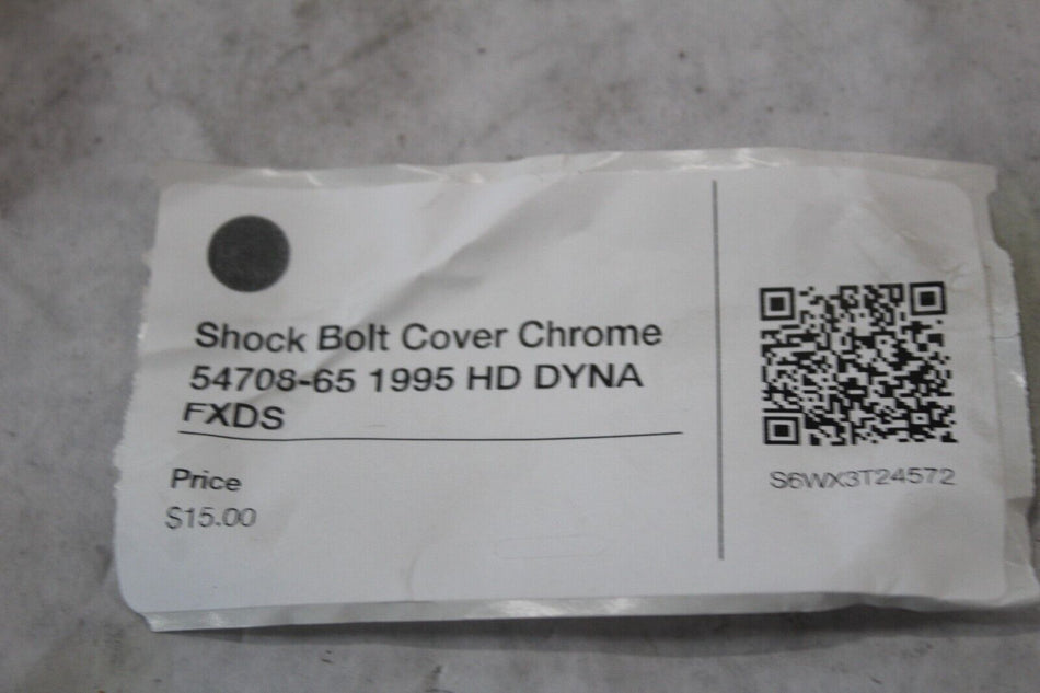 Shock Bolt Cover Chrome 54708-65 1995 HD DYNA FXDS