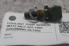 COOLANT TEMP SENSOR 36151-MC7-003 1989 GOLDWING GL1500