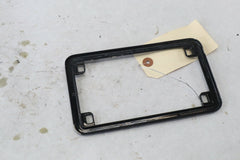 Black License Plate Frame 2010 Harley Davidson Streetglide