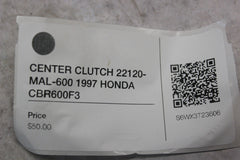 CENTER CLUTCH 22120-MAL-600 1997 HONDA CBR600F3