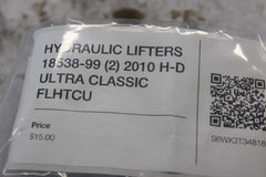 HYDRAULIC LIFTERS 18538-99 (2) 2010 H-D ULTRA CLASSIC FLHTCU