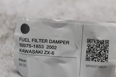 FUEL FILTER DAMPER 92075-1853  2002 KAWASAKI ZX-6