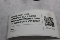 90023-MBT-010 DAMPER BOLT 90402-MBA-A40 WASHER 2010 HONDA FURY VT1300CX
