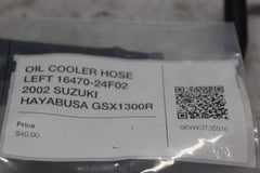 OIL COOLER HOSE LEFT 16470-24F02 2002 SUZUKI HAYABUSA GSX1300R