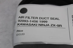 AIR FILTER DUCT SEAL 92093-1456 1999 KAWASAKI NINJA ZX-9R