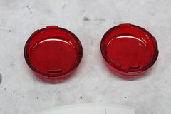 TURN SIGNAL LENS (2) (RED) HARLEY DAVIDSON 68559-07