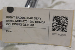RIGHT SADDLEBAG STAY 84250-MB9-770 1982 HONDA GOLDWING GL1100A