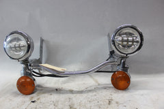SEE PHOTOS Passing Lamps Bracket Turn Signals 4.5" Daymakers 68712-94A 2010 H-D